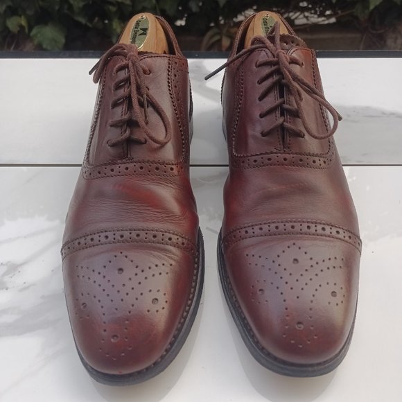 Charles Tyrwhitt Brogue Cap Toe Oxfords Men's US Size 9 F - Picture 2 of 12